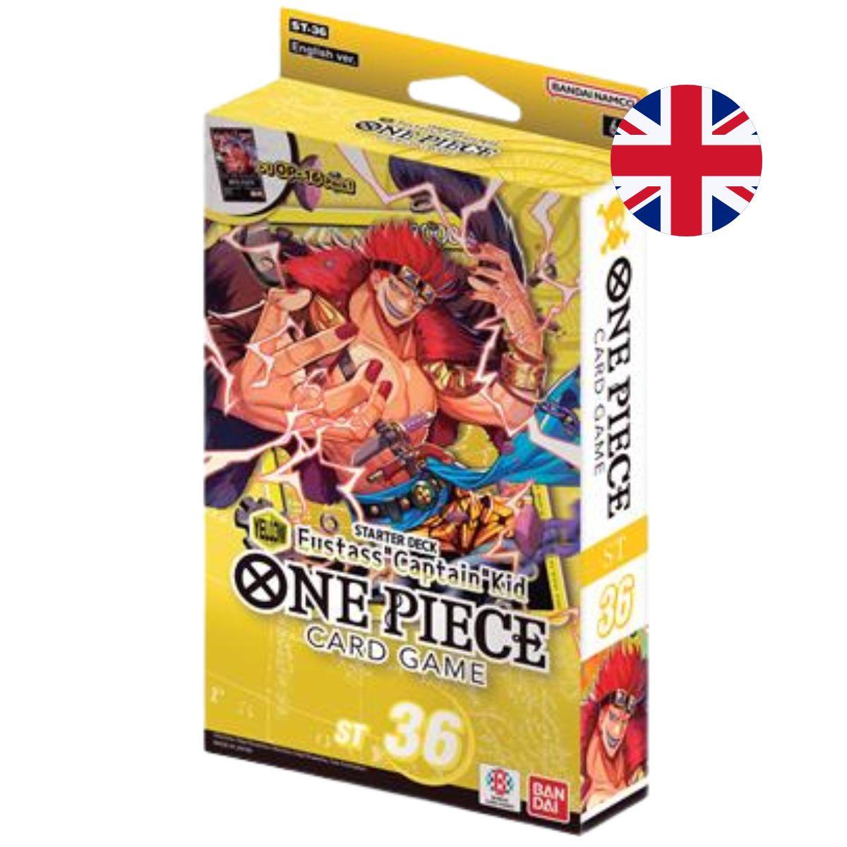 One Piece Card Game: Starter Deck – YELLOW Eustass "Captain" Kid [ST-36] (Englisch)