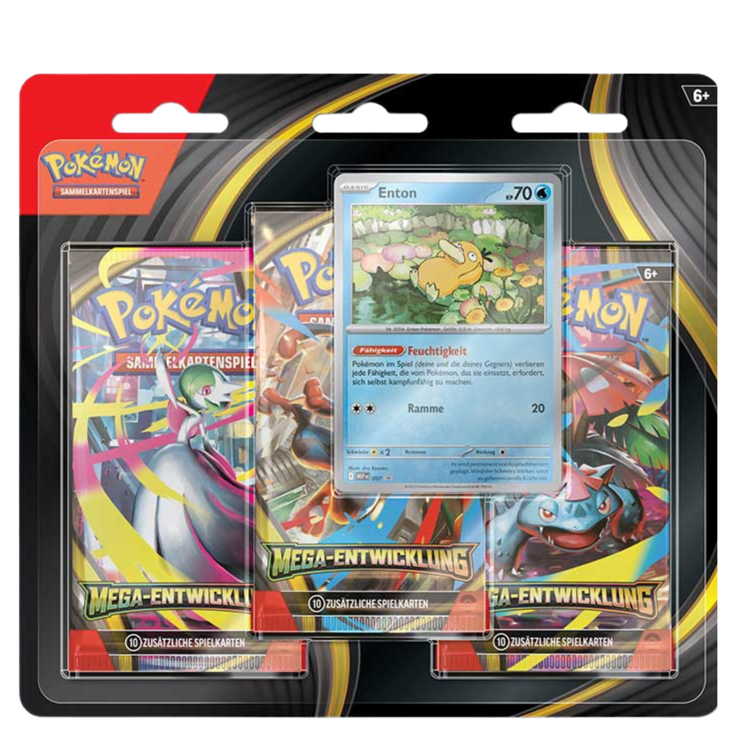 Pokémon TCG – Mega-Entwicklung – 3-Pack-Blister – DE