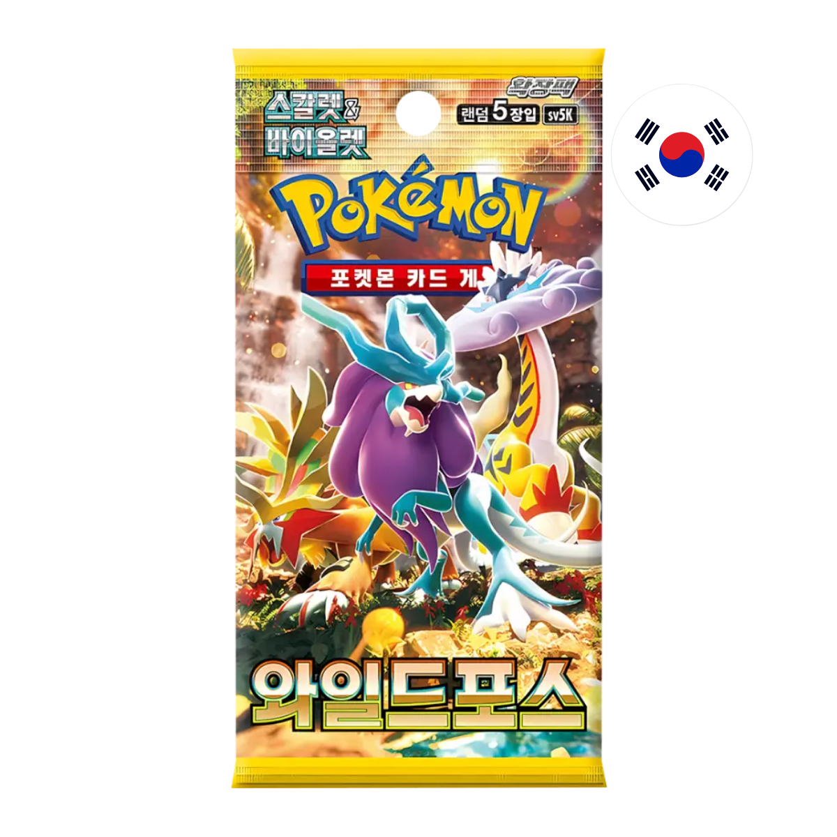 Pokémon TCG Wild Force SV5K – Booster Display (KOR)