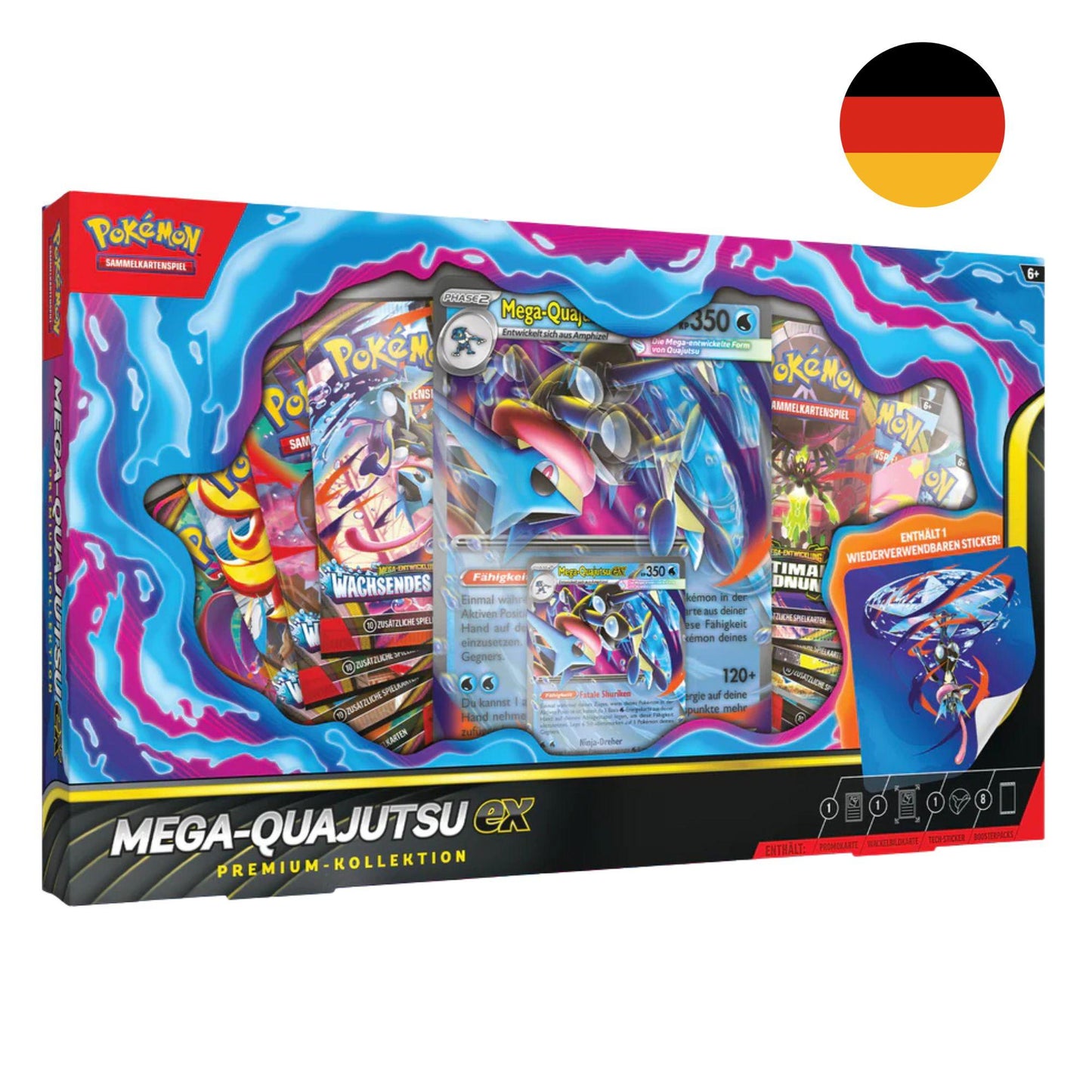 Pokémon TCG: Mega Greninja-ex Premium Collection (German Edition)