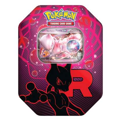 Pokmon TCG Team Rocket's Tin Persian, Mewtu & Nidoking Pokmon TCG Team Rocket's Tin Persian, Mewtu & Nidoking