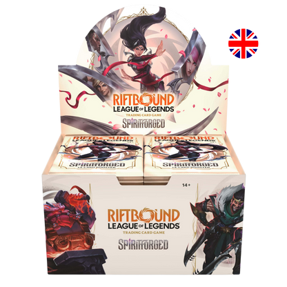 Riftbound League of Legends TCG – Spiritforged Booster Display (24 Booster) – EN