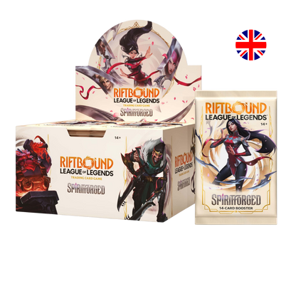 Riftbound League of Legends TCG – Spiritforged Booster Display (24 Booster) – EN