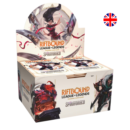 Riftbound League of Legends TCG – Spiritforged Booster Display (24 Booster) – EN