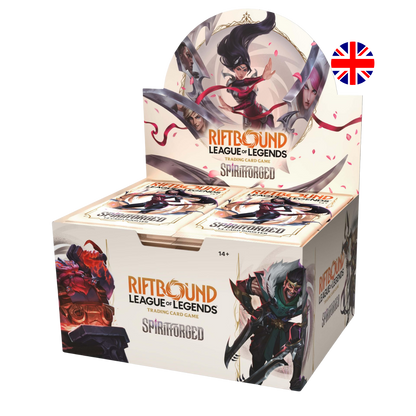 Riftbound League of Legends TCG – Spiritforged Booster Display (24 Booster) – EN