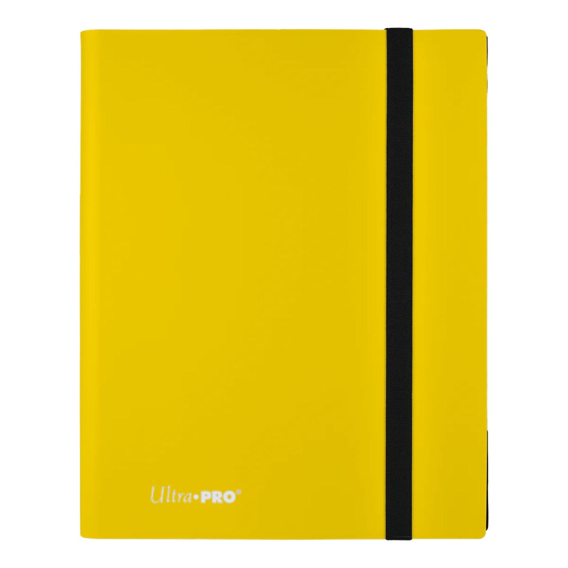 Ultra PRO PRO-BINDER 9-Pocket Eclipse Lemon Yellow
