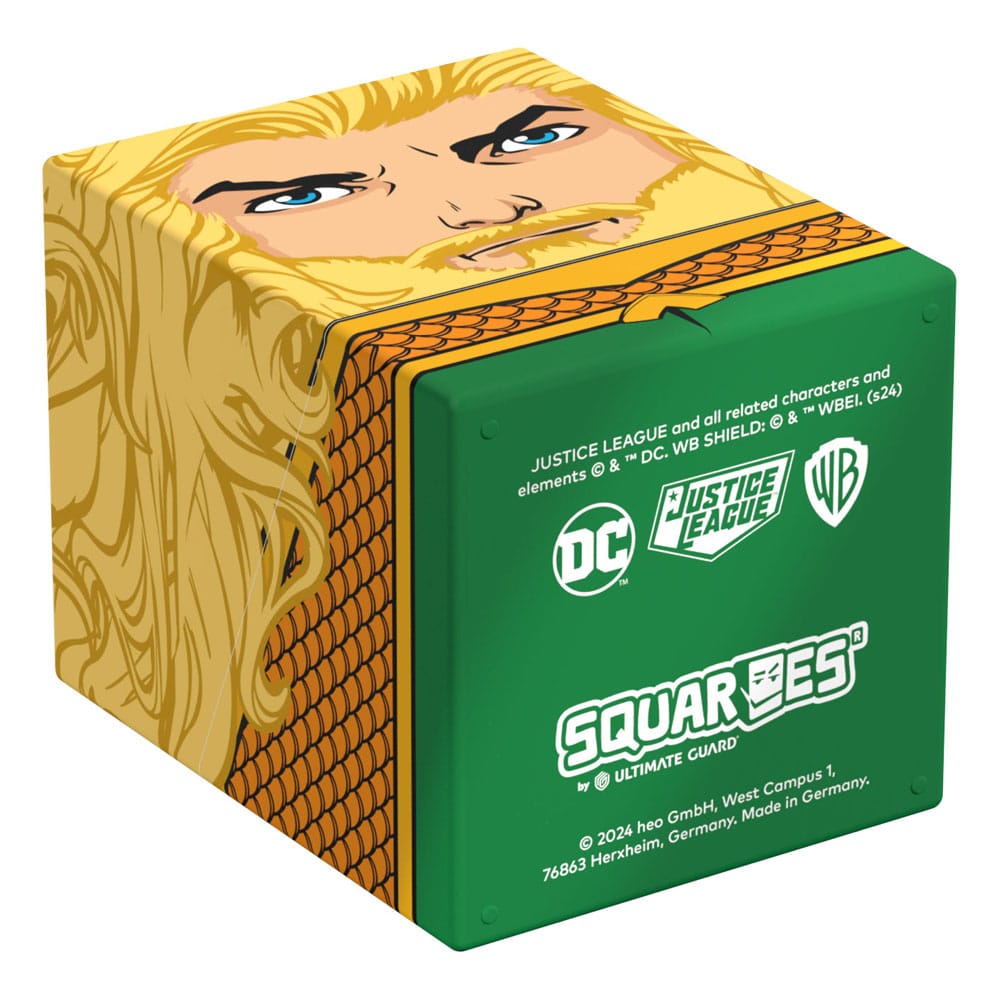 Die Unterseite der Aquaman™ Deck Box der Squaroe DC Justice League™