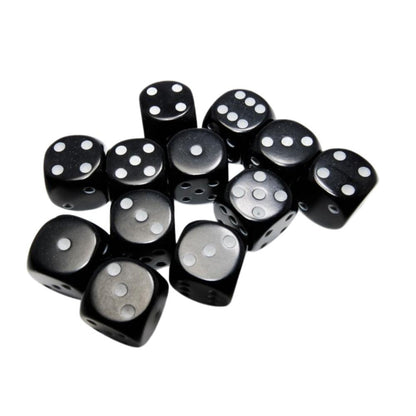 Chessex 16mm d6 Dice Block (12 Dice)