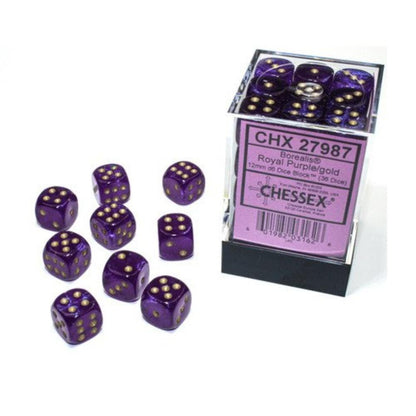Chessex 12mm d6 Dice Block (36 Dice)