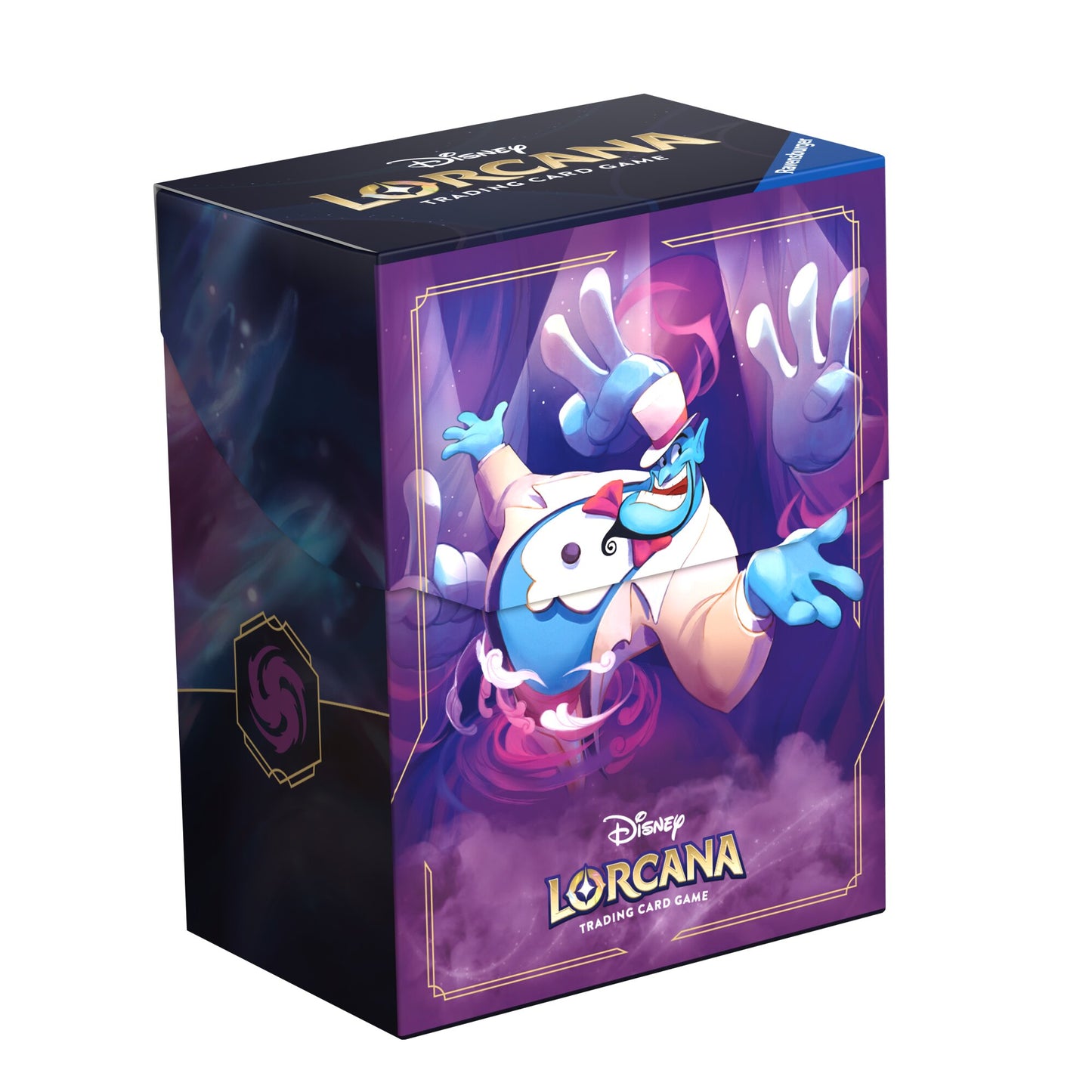 Die Deckbox von Disney Lorcana mit Genie Artwork