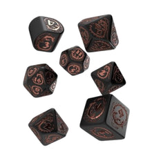 Q Workshop Dragons Modern RPG Dice Set – 7-teiliges Würfelset