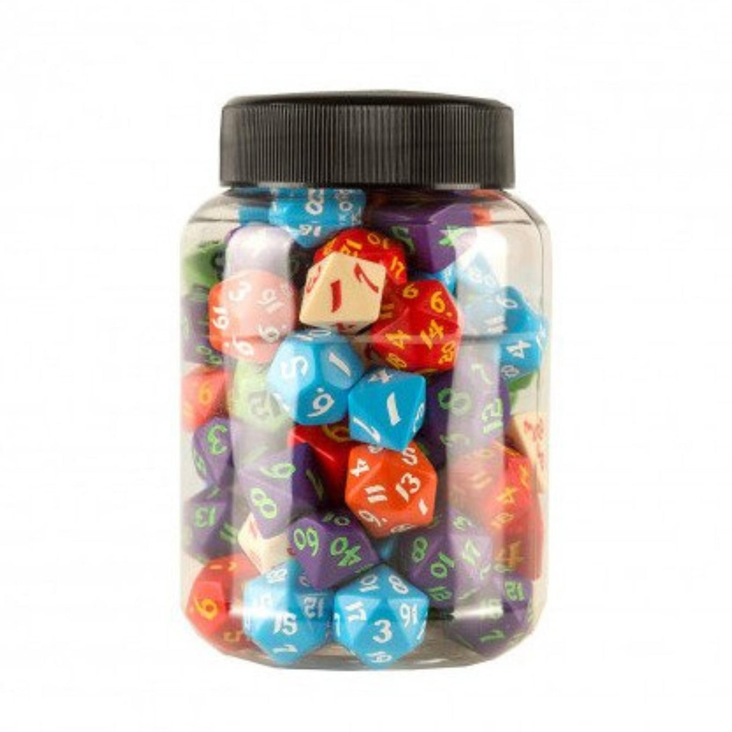 Q Workshop – Jar of Dice: Classic RPG (Würfelglas mit 80+ Würfeln)