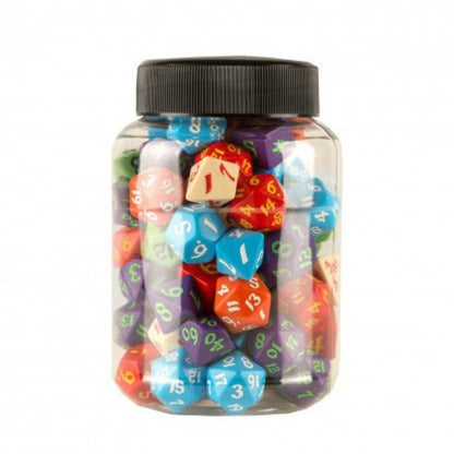 Q Workshop – Jar of Dice: Classic RPG (Würfelglas mit 80+ Würfeln)