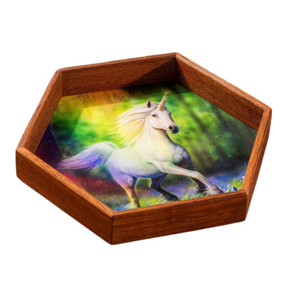Q Workshop – Anne Stokes Dice Tray aus Bodo-Holz
