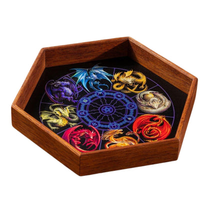 Q Workshop – Anne Stokes Dice Tray aus Bodo-Holz