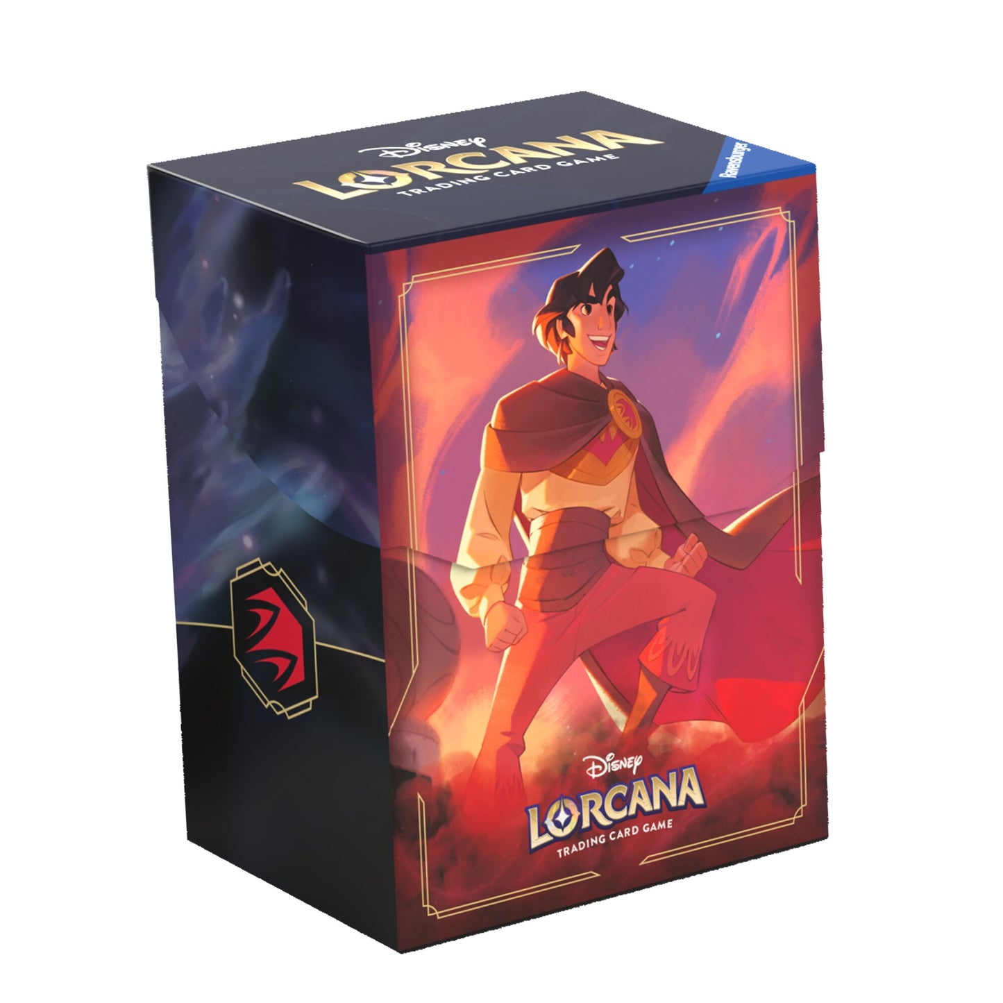 Die Deckbox von Disney Lorcana Himmelsleuchten mit Aladdin Artwork