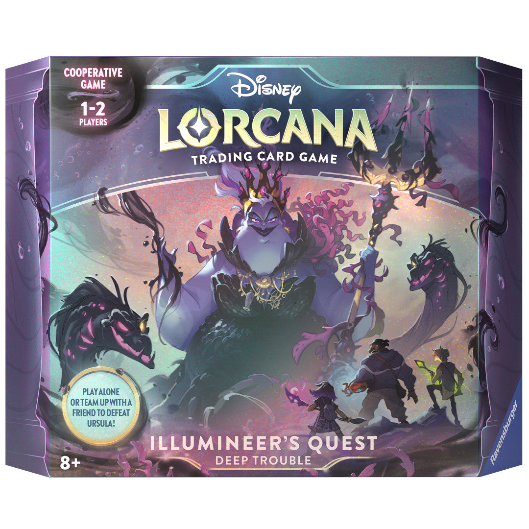 Front of Disney Lorcana Ursulas Return - Giftset: Illumineer's Quest - Deep Trouble