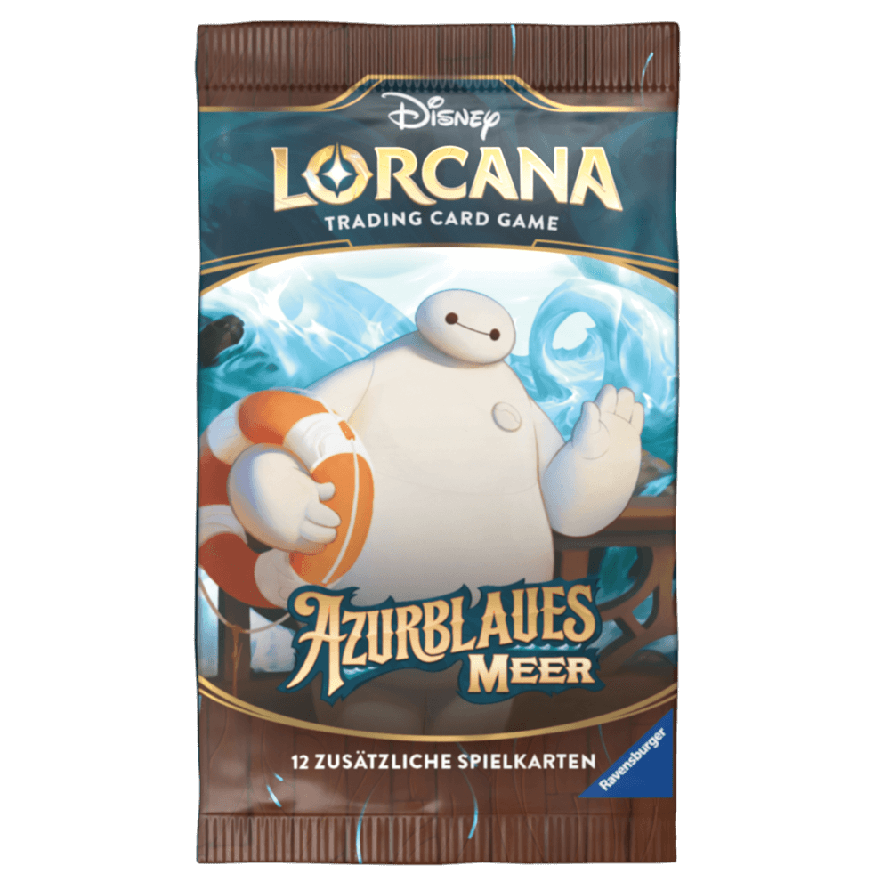 Disney Lorcana Booster Baymax inludiert 12 Disney Lorcana Karten