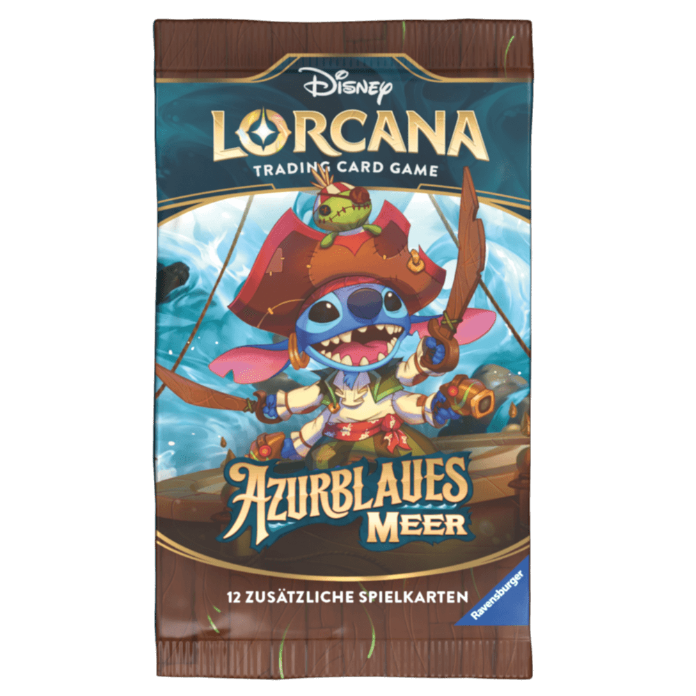 Disney Lorcana TCG Booster mit Stitch Artwork