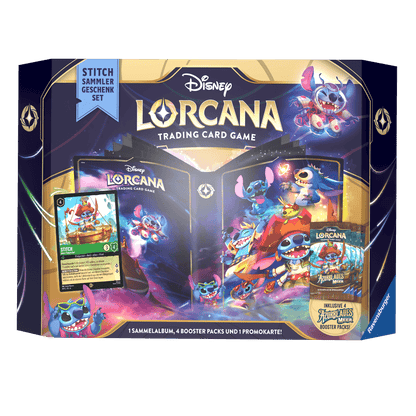 Disney Lorcana TCG Geschenk Set der Erweiterung Azurblaues Meer