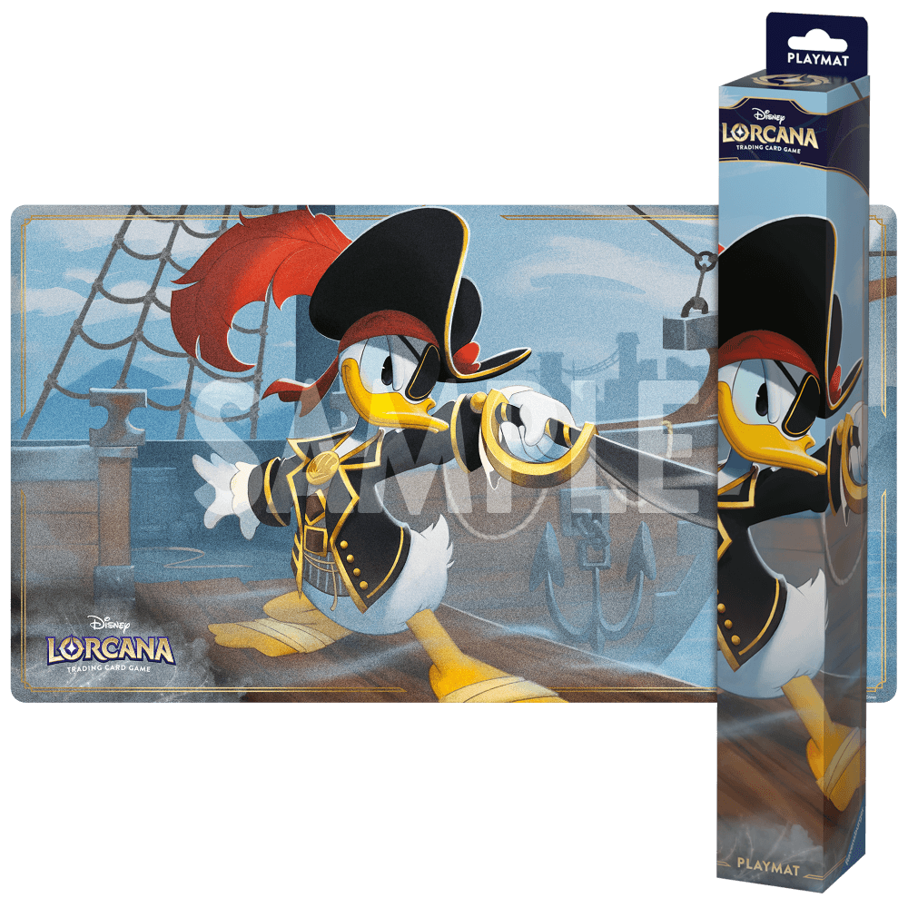 Die Spielmatte des beliebten Disney Charakter Donald Duck von Disney Lorcana TCG