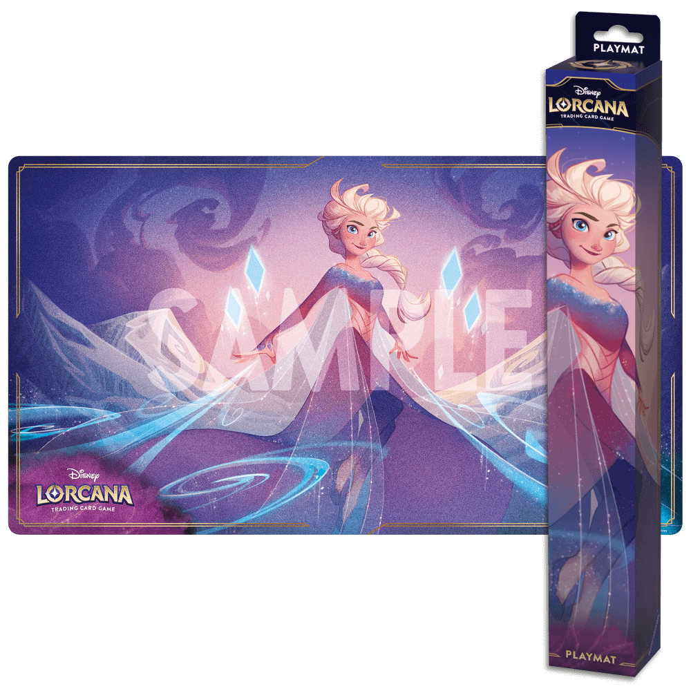 Die Spielmatte des beliebten Disney Charakter Elsa von Disney Lorcana TCG