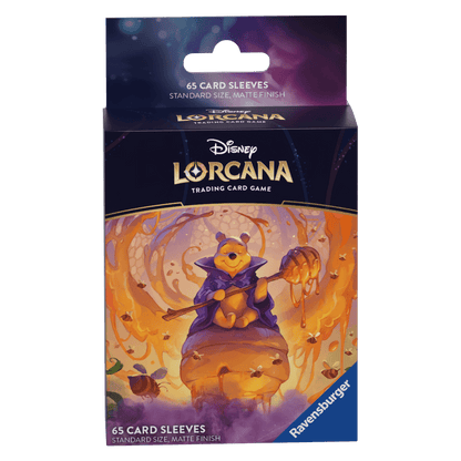 Disney Lorcana TCG Azurblaues Meer - 65 Card Sleeves mit Pooh Artwork