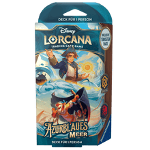 Disney Lorcana TCG Starterdeck Bernstein/Rubin der Erweiterung Azurblaues Meer