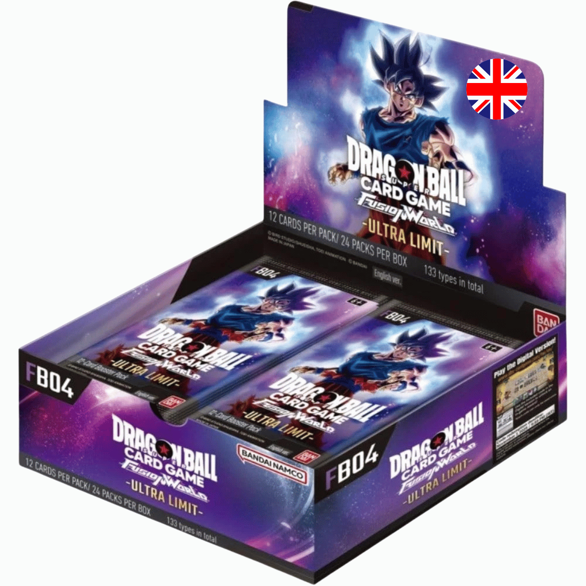 Dragon Ball Super Card Game Fusion World: Ultra Limit Booster Display [FB04] (English)