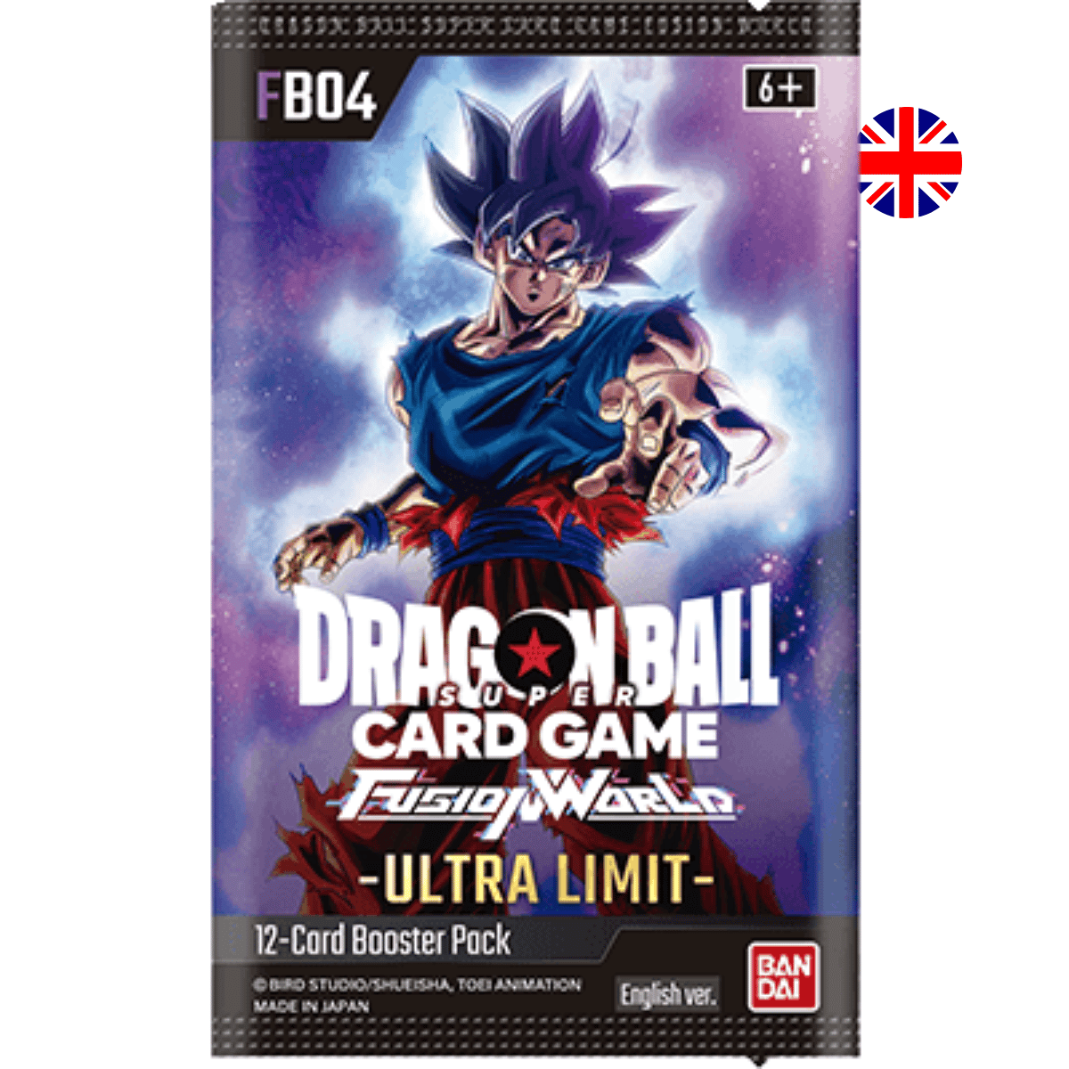 Dragon Ball Super Card Game Fusion World: Ultra Limit Booster Pack [FB04] (English)