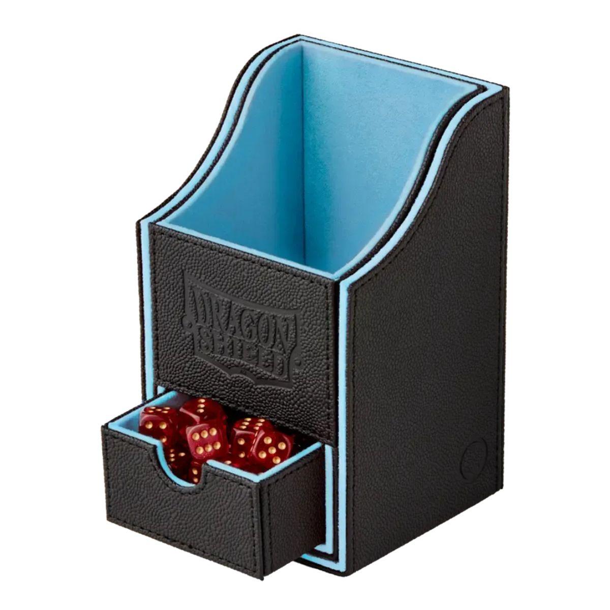 Dragon Shield Nest +100 Deck Box – Black / Blue