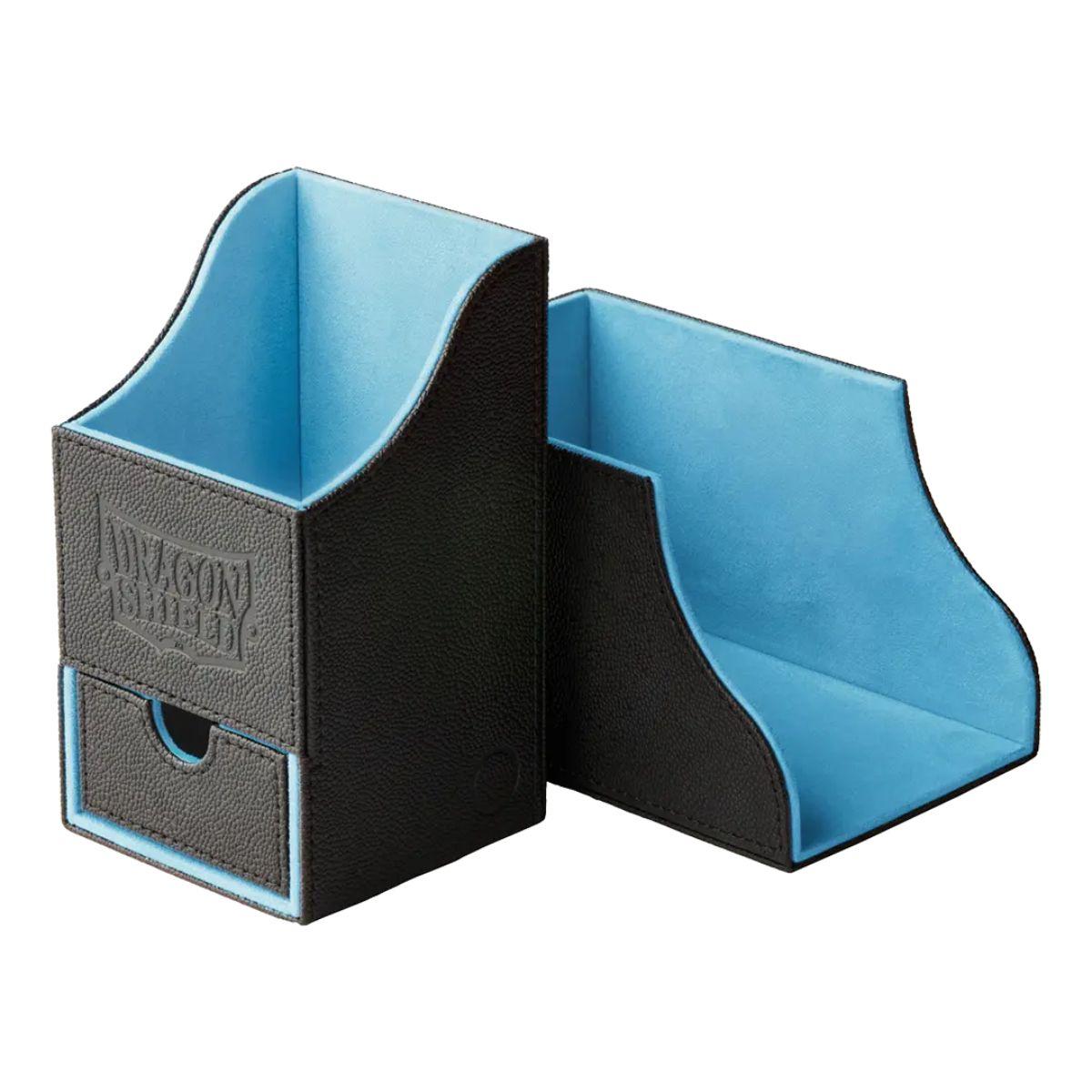 Dragon Shield Nest +100 Deck Box – Black / Blue