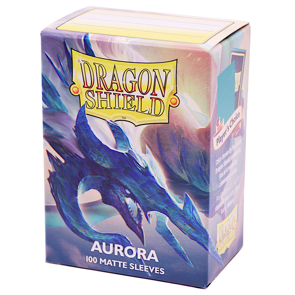 100 Dragon Shield Sleeves Matte Aurora – Standard Size