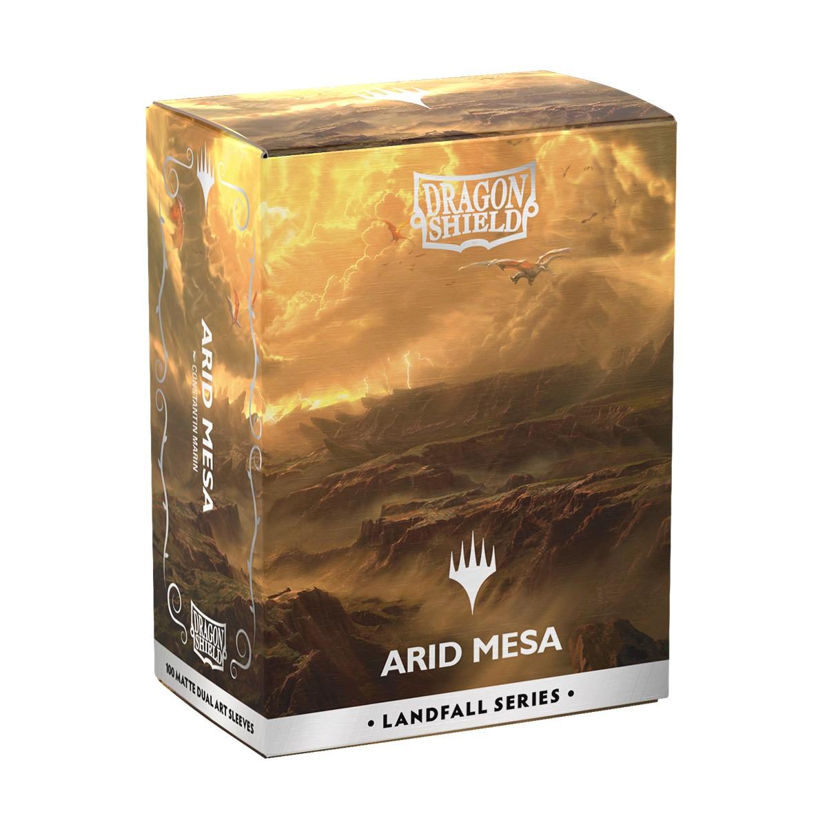 Dragon Shield Matte Dual Art Sleeves – Landfall Series (100 Stück)