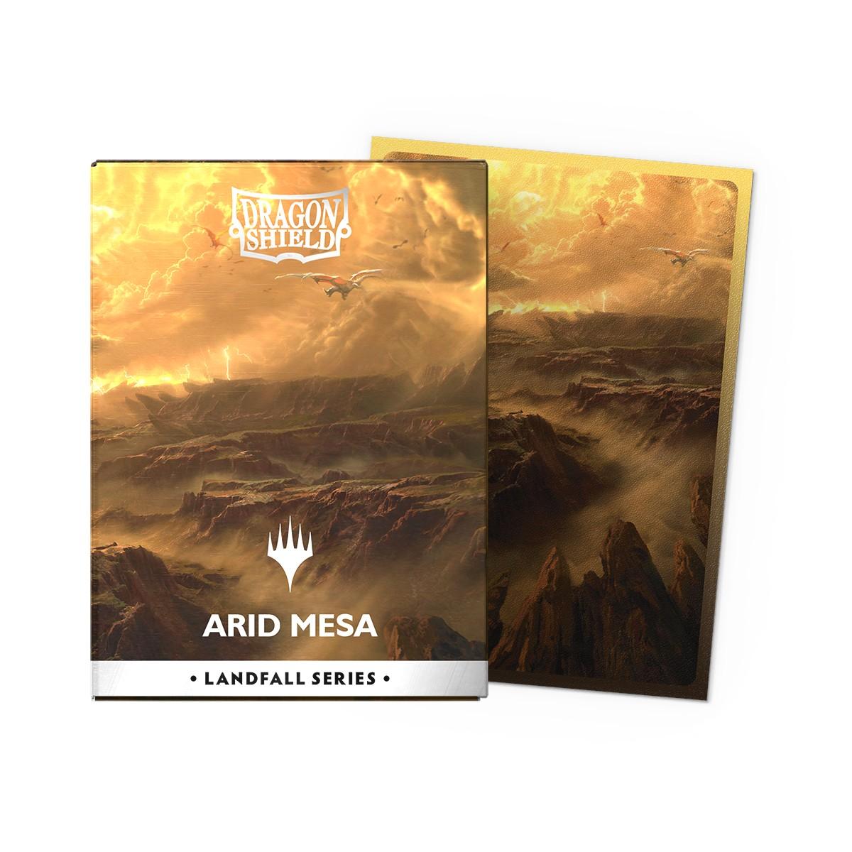 Dragon Shield Matte Dual Art Sleeves – Landfall Series (100 Stück)
