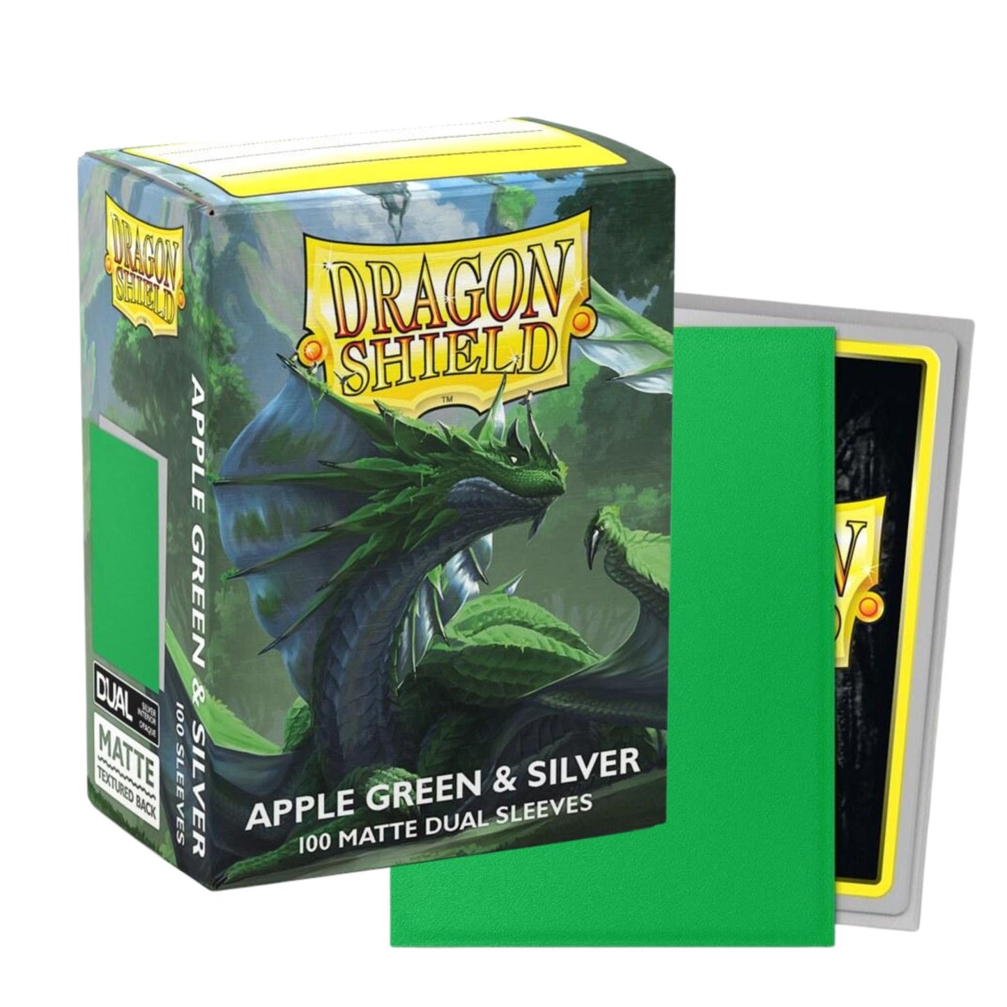 Dragon Shield - Standard Matte Dual Silver Sleeves (100 Hüllen)