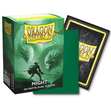 Dragon Shield – 100 Standard Size Matte Dual Sleeves Might