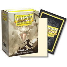 Dragon Shield – 100 Standard Size Matte Dual Sleeves Valor
