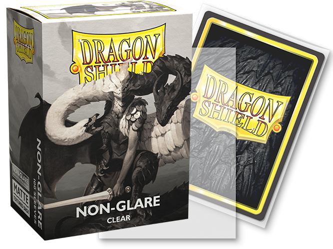 100 Dragon Shield Non-Glare Sleeves Clear V2