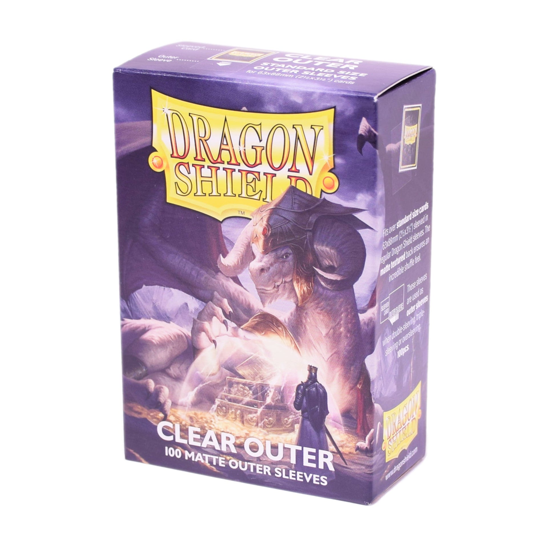 Dragon Shield: 100 Matte Outer Sleeves