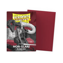 Dragon Shield – 100 Standard Size Matte Sleeves Non-Glare Blood Red