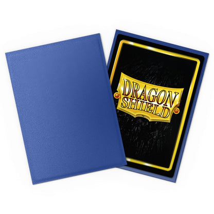 Dragon Shield – 100 Standard Size Matte Sleeves Non-Glare Blue