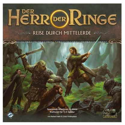 Fantasy Flight Games – The Lord of the Rings: Journeys in Middle-earth Core Game (German Edition)