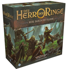 Fantasy Flight Games – Der Herr der Ringe: Reise durch Mittelerde Grundspiel (Deutsche Ausgabe)
