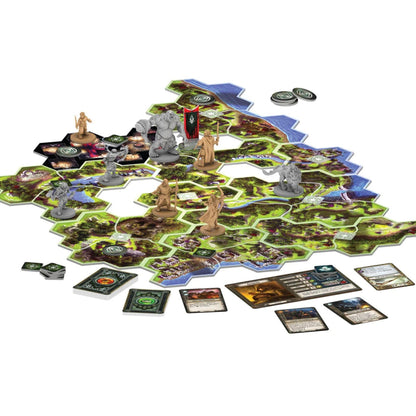 Fantasy Flight Games – The Lord of the Rings: Journeys in Middle-earth Core Game (German Edition)