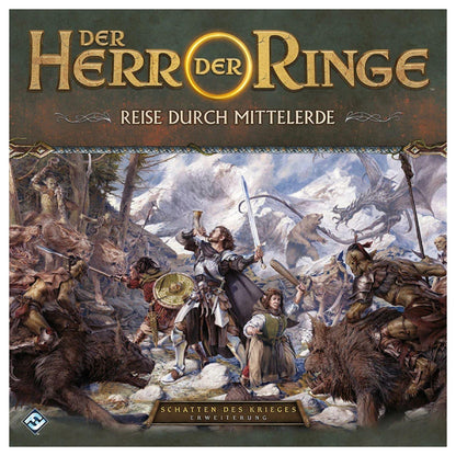 Fantasy Flight Games – The Lord of the Rings: Journeys in Middle-earth – Spreading War Expansion (German Edition)
