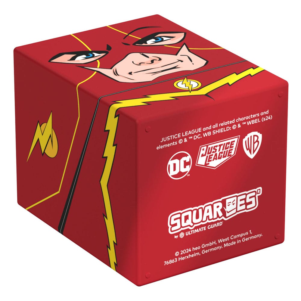 Die Unterseite der The Flash™ Deck Box der Squaroe DC Justice League™