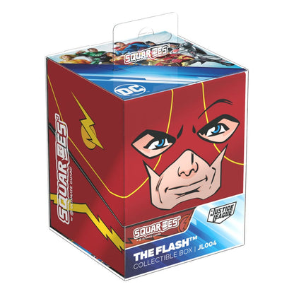 Die The Flash™ Deck Box der Squaroe DC Justice League™ in der Produktverpackung