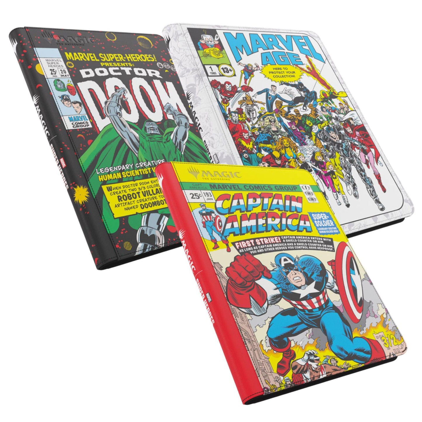Gamegenic Magic: The Gathering Zip-Up Album 18-Pocket – Marvel Edition