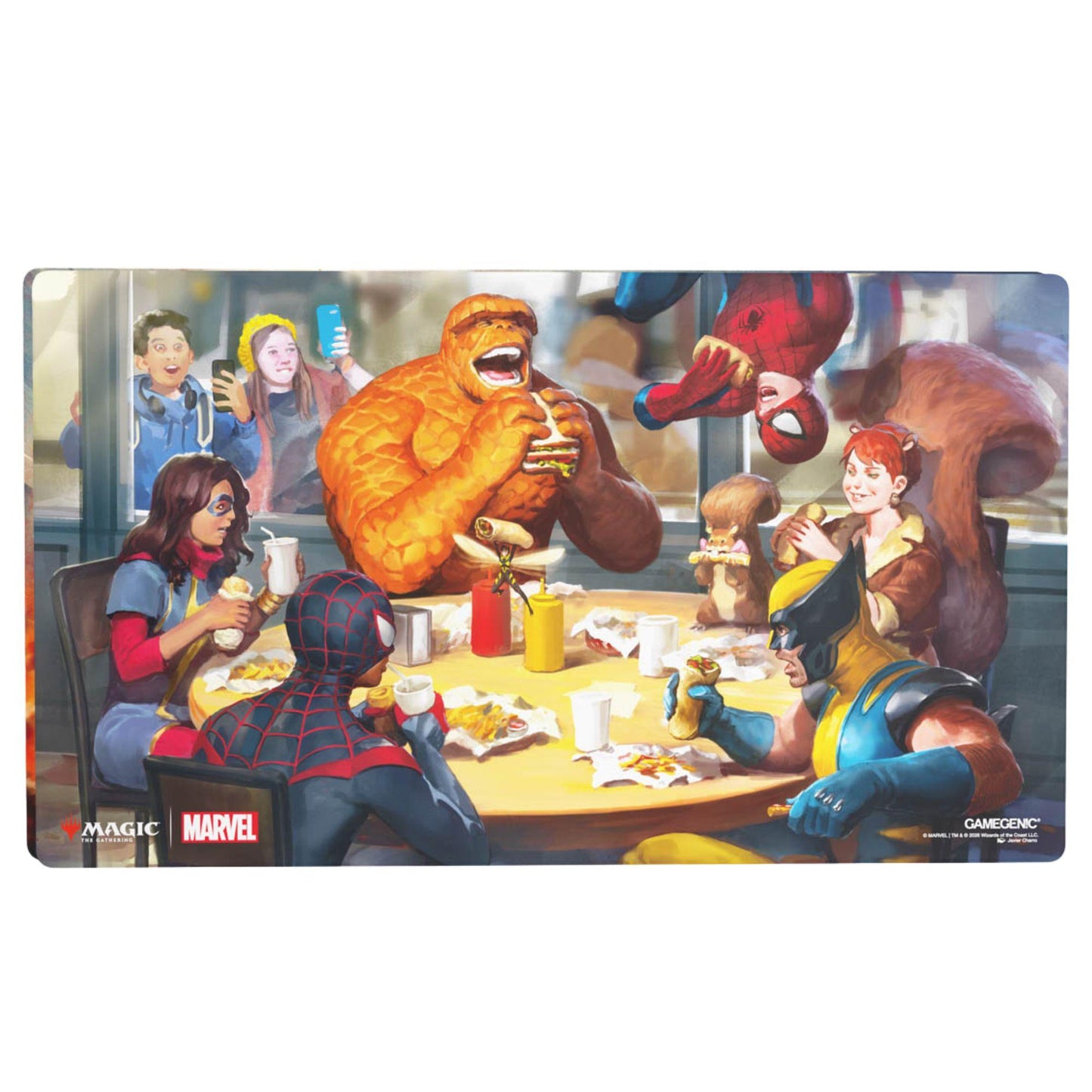 Gamegenic Magic: The Gathering × Marvel Super Heroes Prime Playmat